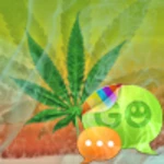 go sms pro theme ganja weed android application logo